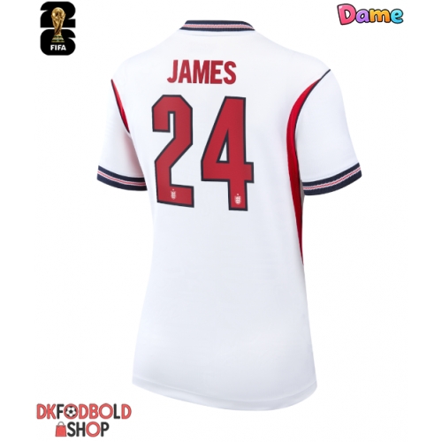 England Reece James #24 Hjemmebanetrøje Dame VM 2026 Kort ærmer